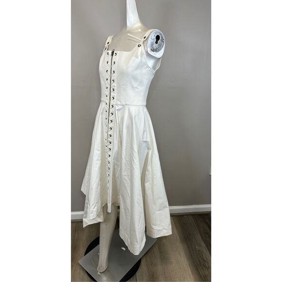 Monse Lacing Front Sleeveless Dress Size US2 $1290 - Picture 6 of 11